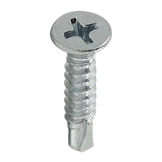 PARAFUSO PONTA BROCA - CABEÇA CHATA - PHILIPS  - ZINCADO