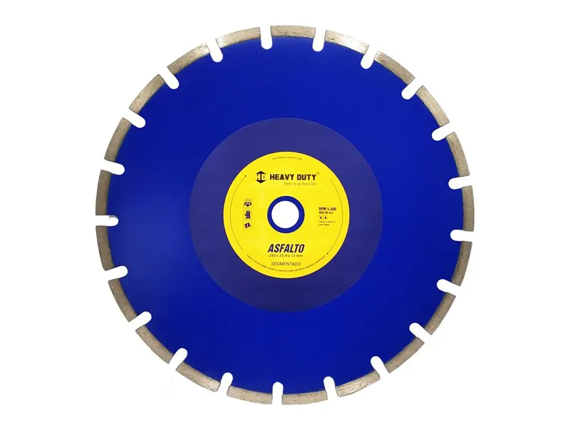 SERRA DIAMANTADA ASFALTO 350X25,4X12 MM