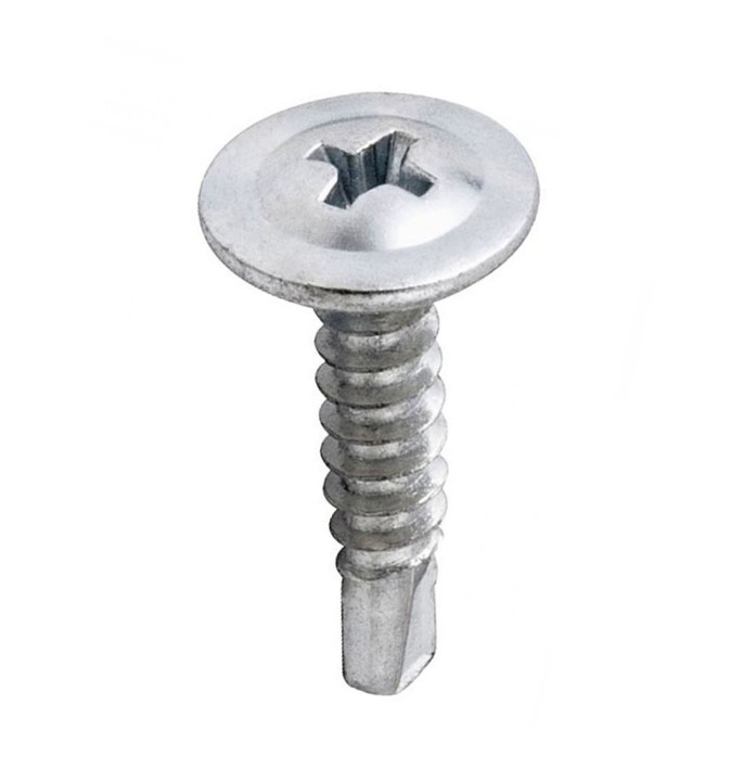 PARAFUSO PONTA BROCA - CABEÇA FLANGEADA - PHILIPS - ZINCADO