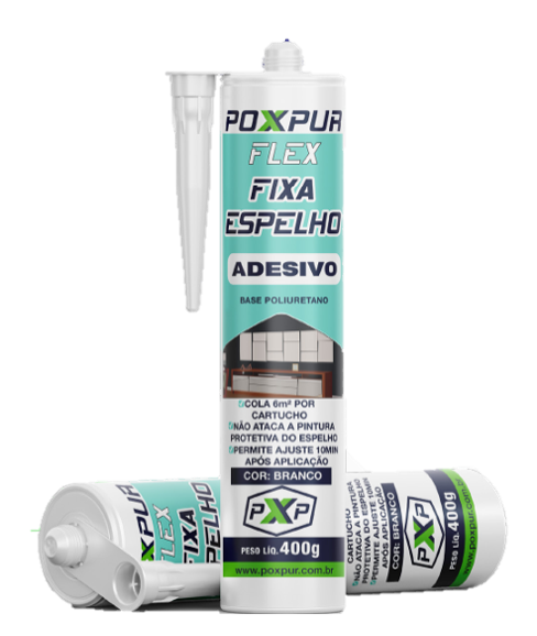FIXA ESPELHO FLEX 400G BRANCO